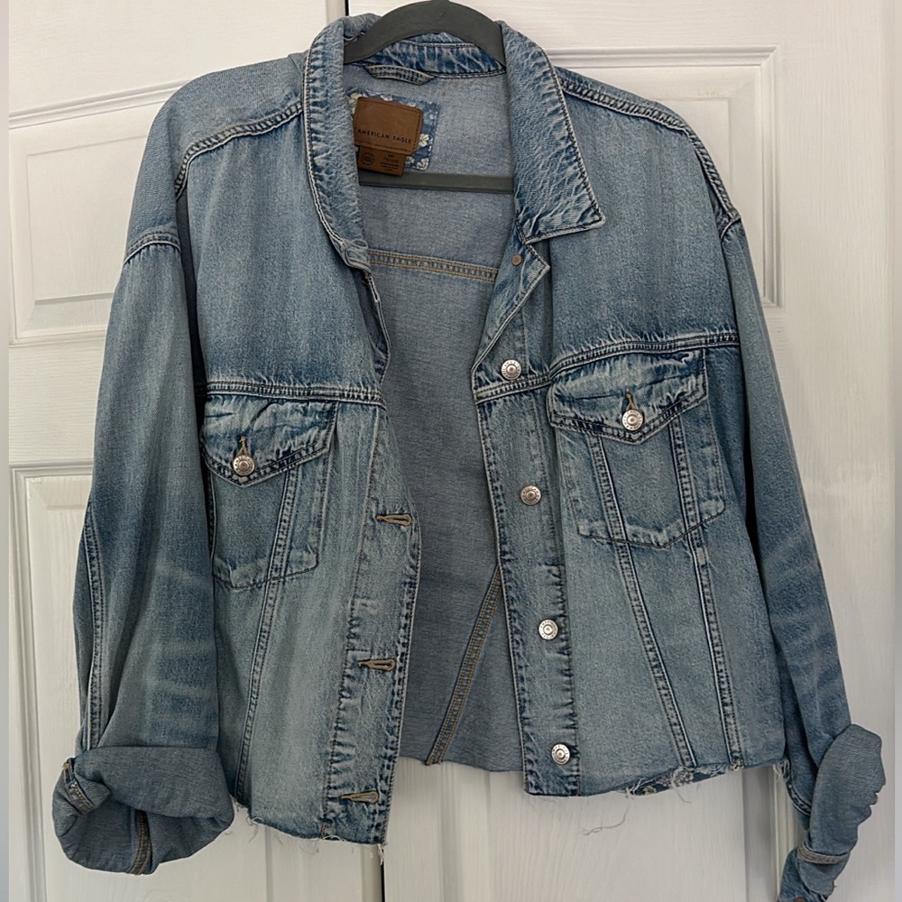American Eagle denim jacket XXL